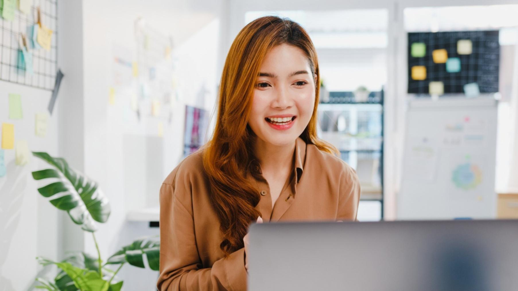 Our team collaborating on keyword research projects